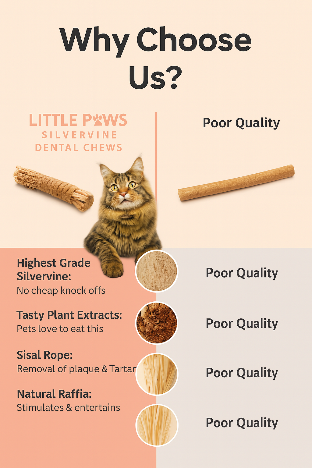 Silvervine Dental Sticks